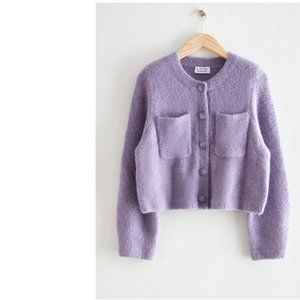 NWT & Other Stories Alpaca Knit Cardigan